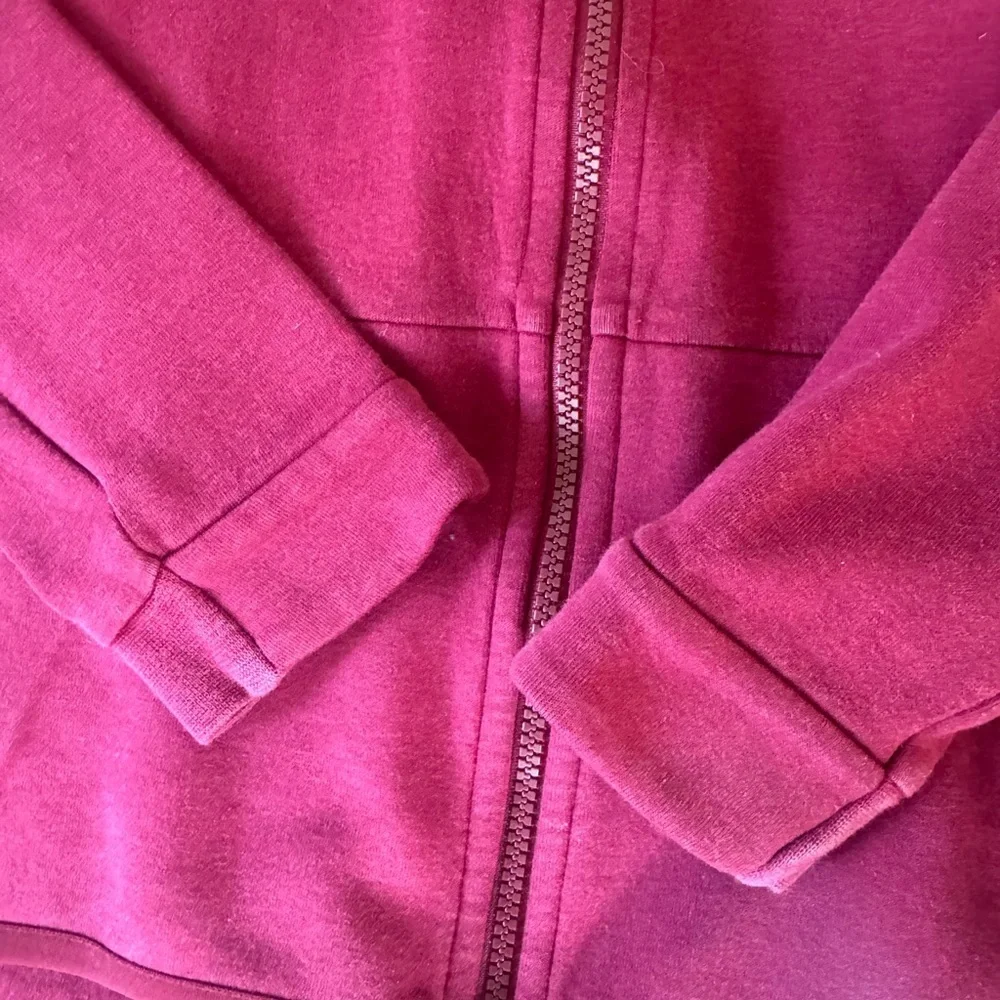 Youth Nike Tech Team Red/Total Orange Zip up hoodie - Boys XL - Picture 3 of 10